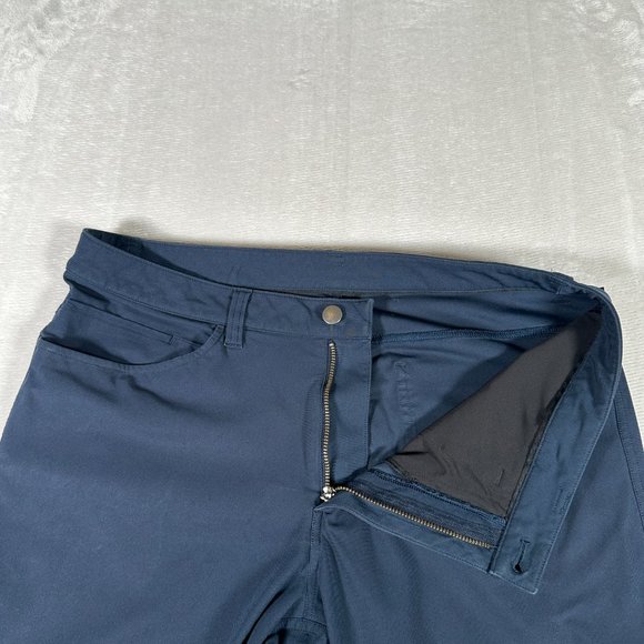 Lululemon Pants Men Size 33 Classic Fit Wrinkle Resistant Warpstreme ABC LM5426S - Picture 5 of 10
